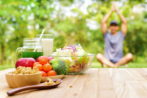 Diet and yoga suggestions for a healthy lifestyle