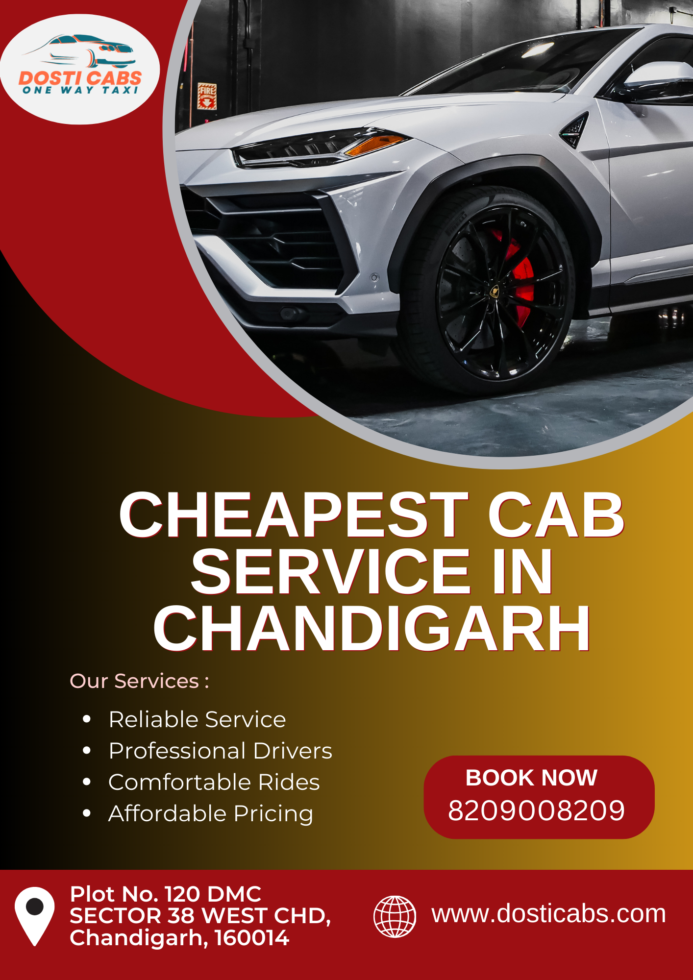 Cheapest Cab Service in Chandigarh